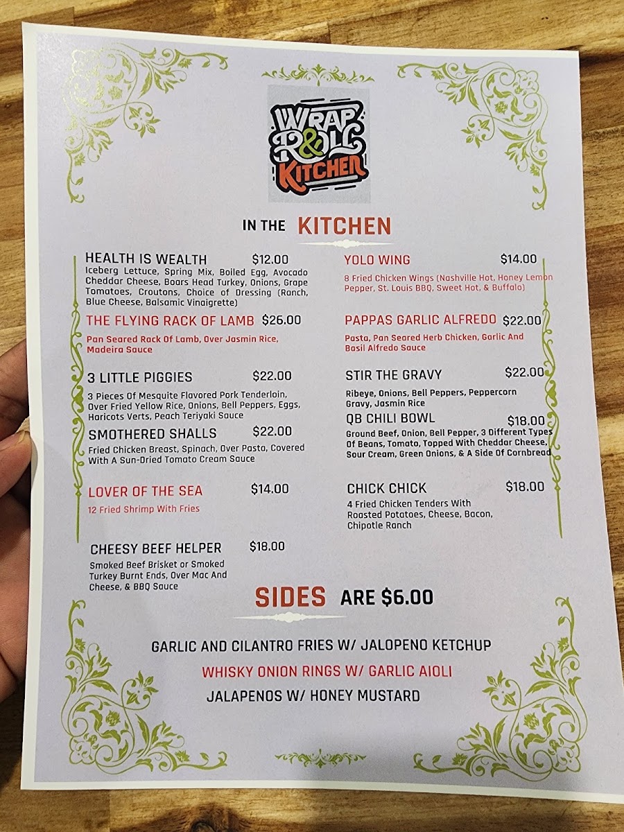 Menu Wrap And Roll Kitchen-3