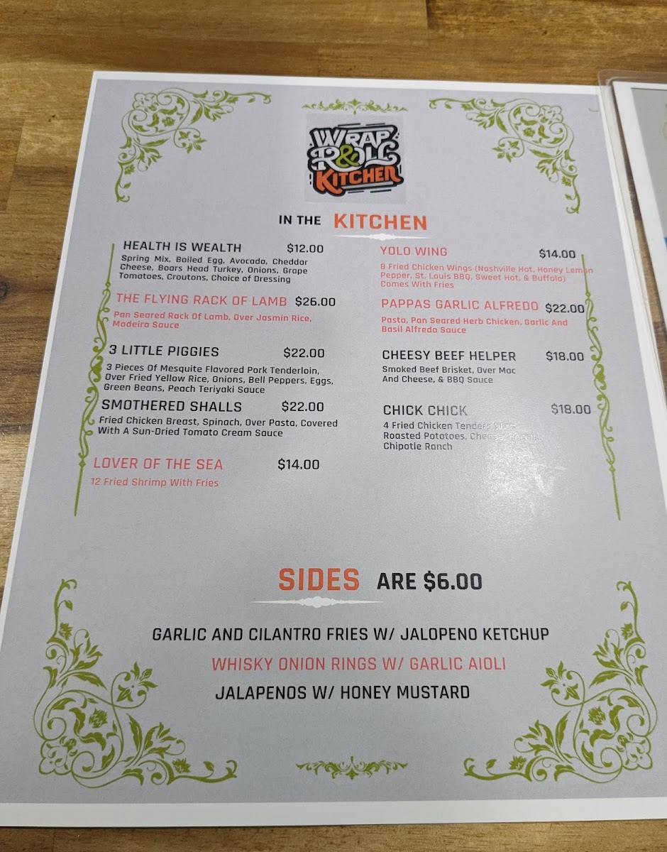 Menu Wrap And Roll Kitchen-6