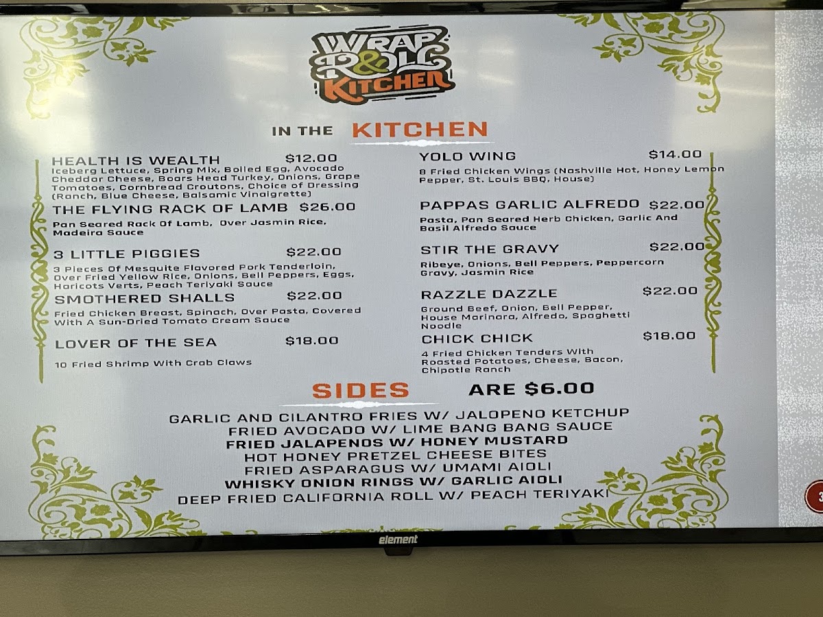 Menu Wrap And Roll Kitchen-7