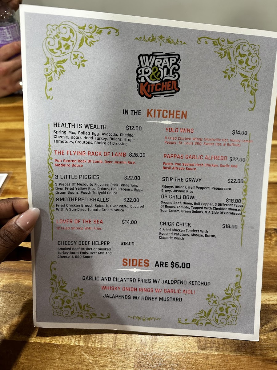 Menu Wrap And Roll Kitchen-8