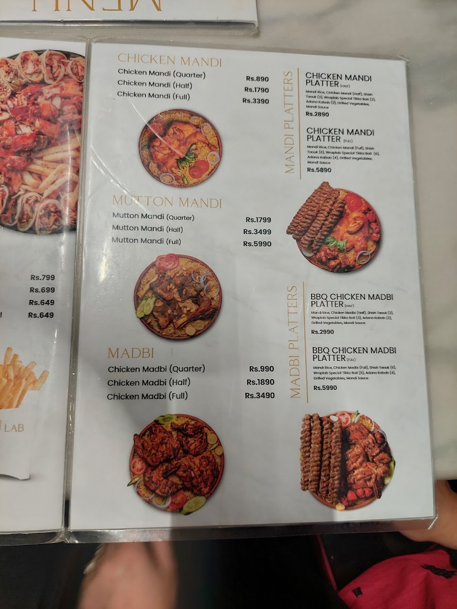 Menu Wrap Lab-10