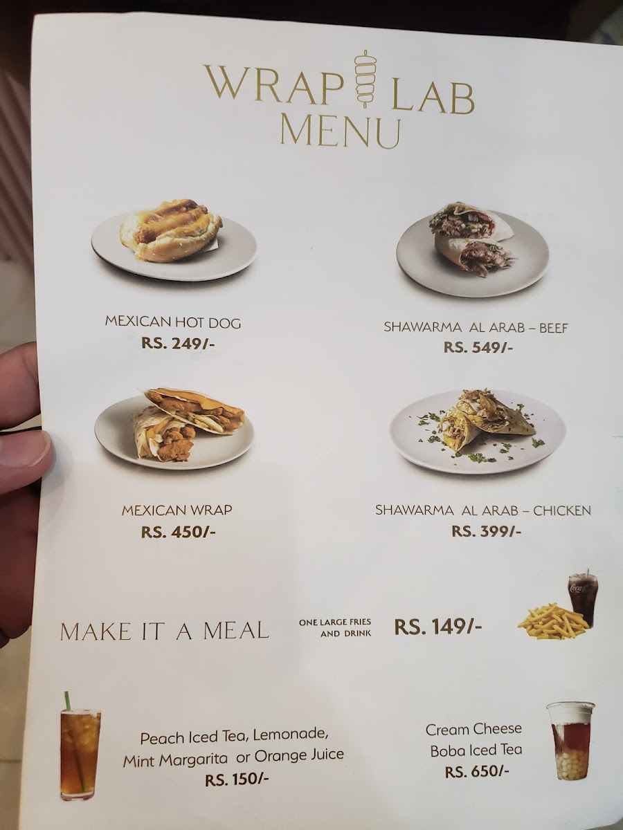 Menu Wrap Lab-7