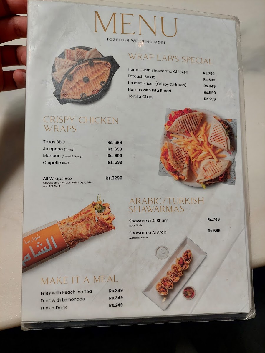 Menu Wrap Lab-9