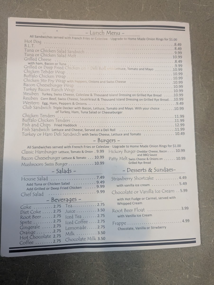 Menu Wyatts Family Restaurant-3