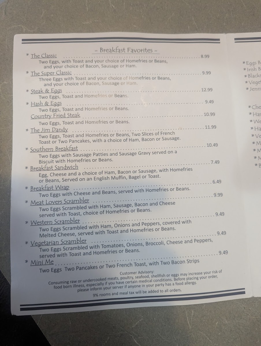 Menu Wyatts Family Restaurant-6