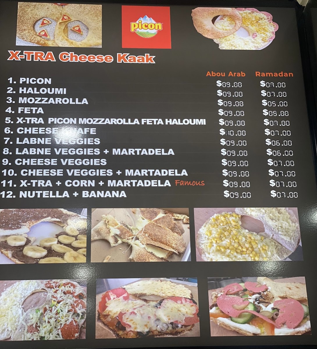 Menu X-Tra Cheese Bakery Merrylands-10