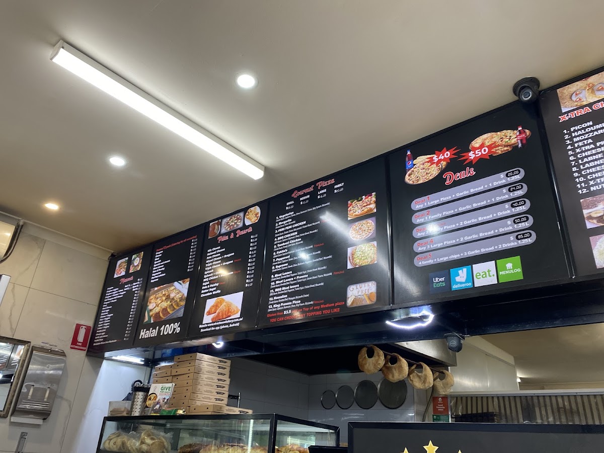 Menu X-Tra Cheese Bakery Merrylands-8