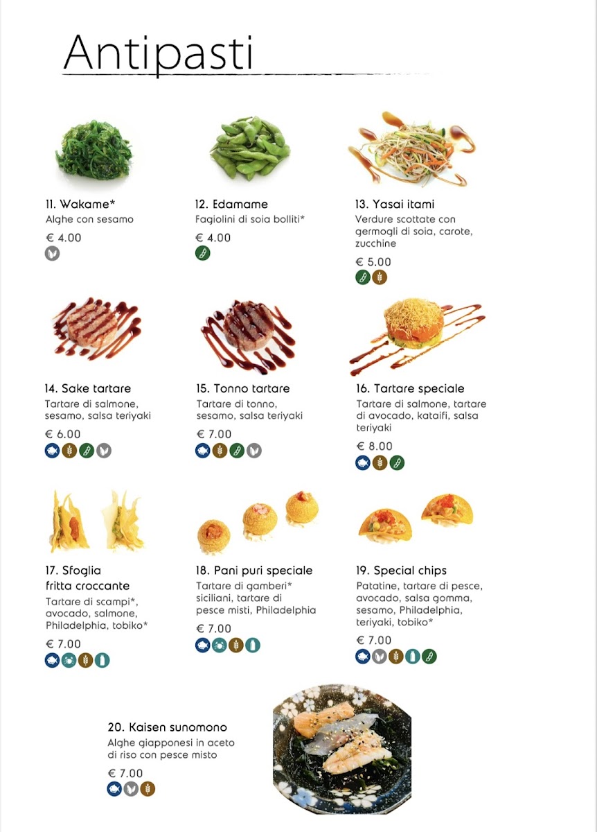 Menu Xiao 3-5