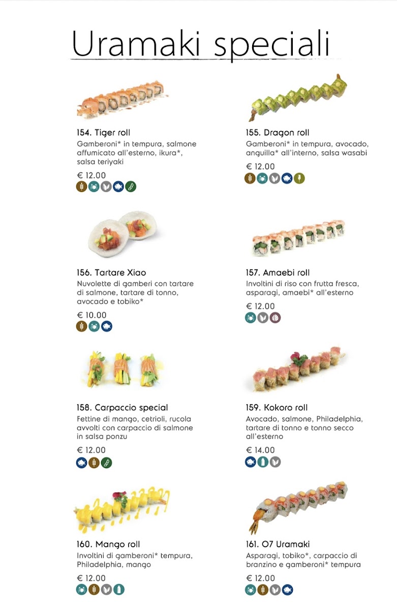 Menu Xiao 3-6
