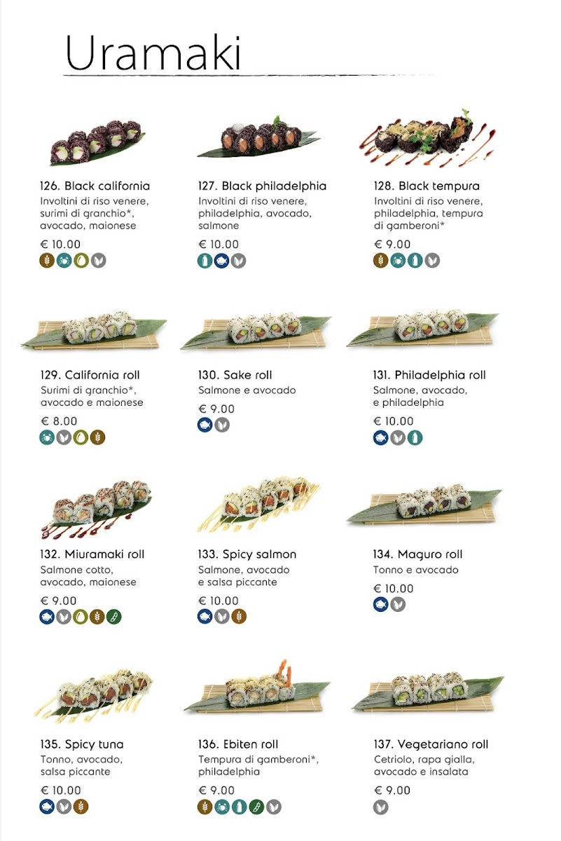 Menu Xiao 3-8