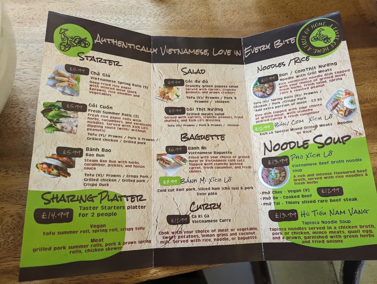 Menu Xich Lô-4