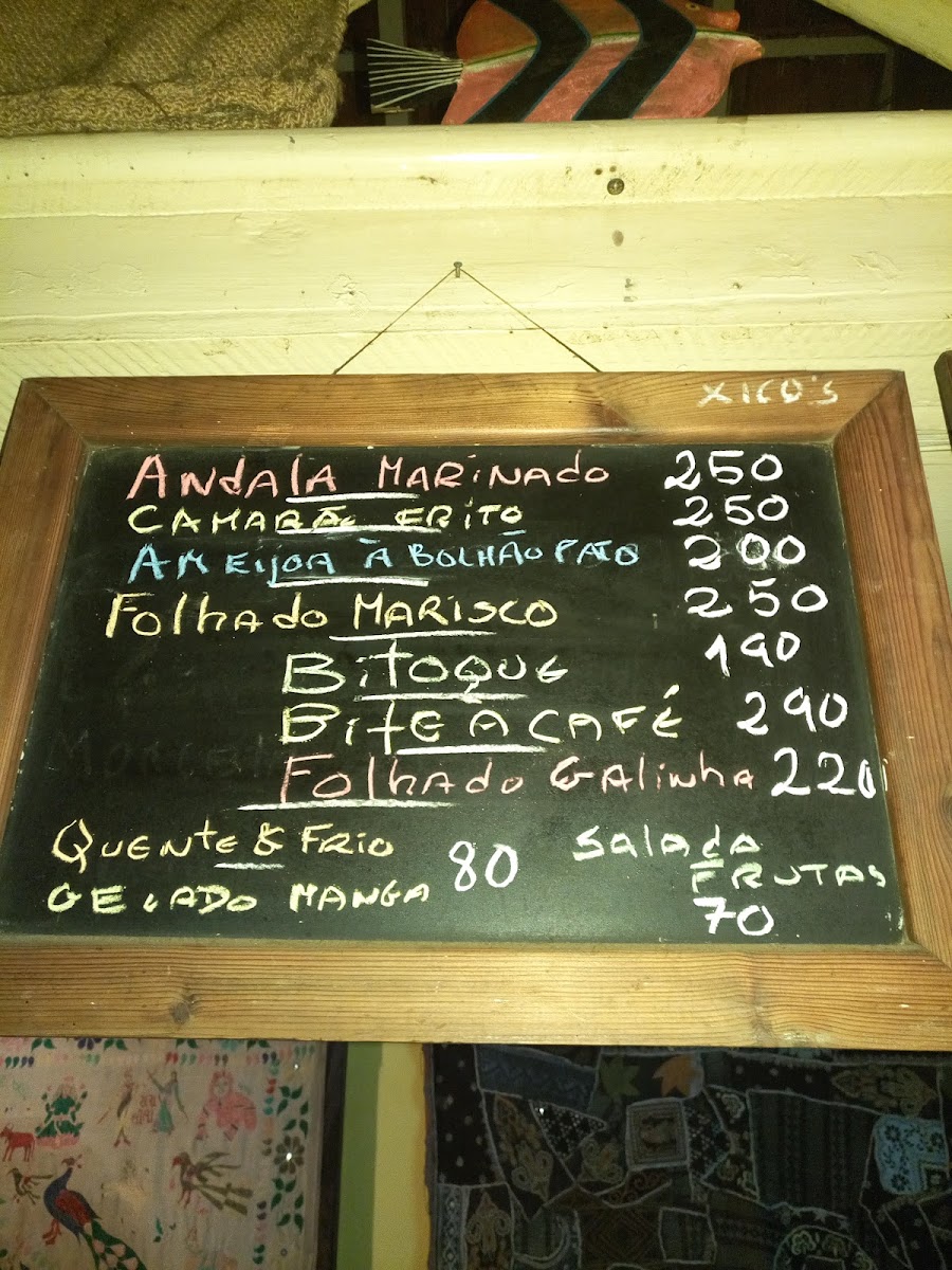 Menu Xico's Café-4