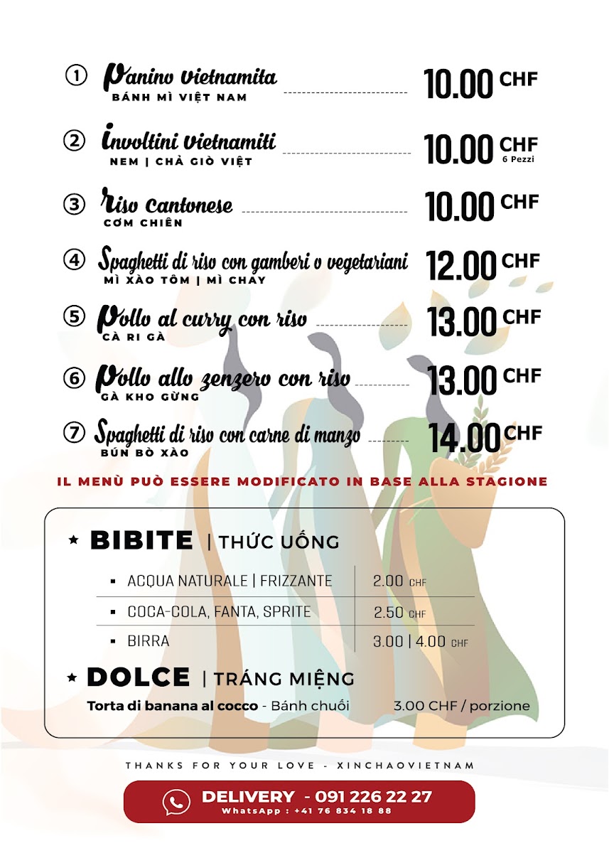 Menu Xin Chao Vietnam-1