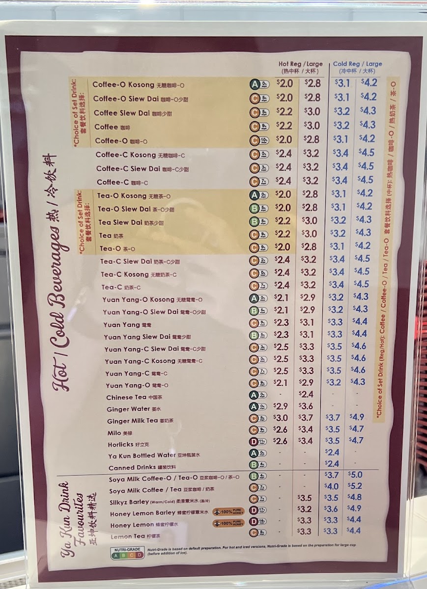 Menu Xin Xin Cafe-2