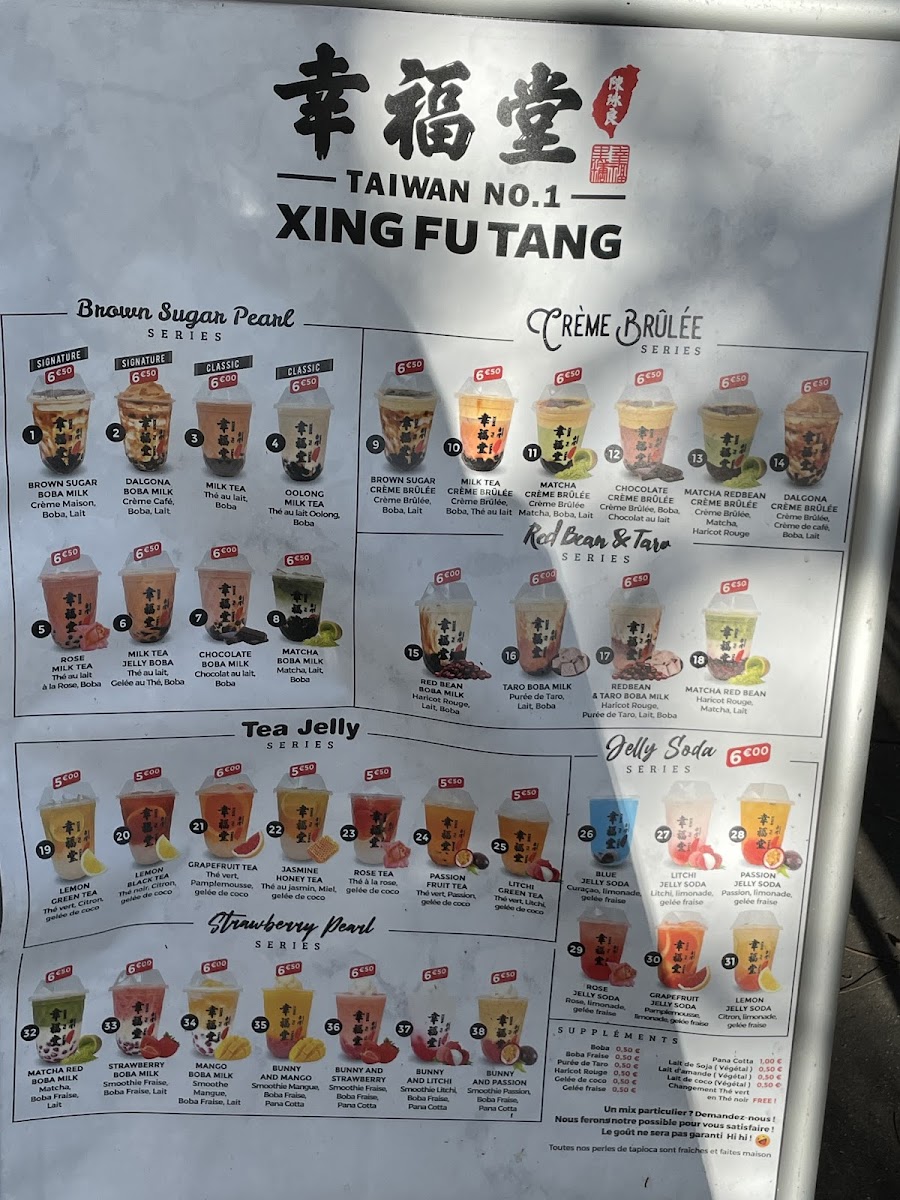 Menu Xing Fu Tang Balard-5