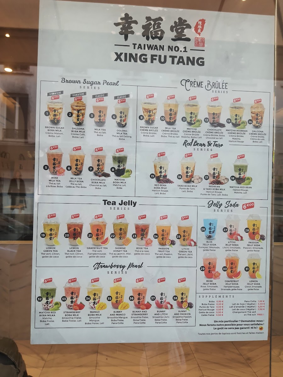 Menu Xing Fu Tang Belleville-10