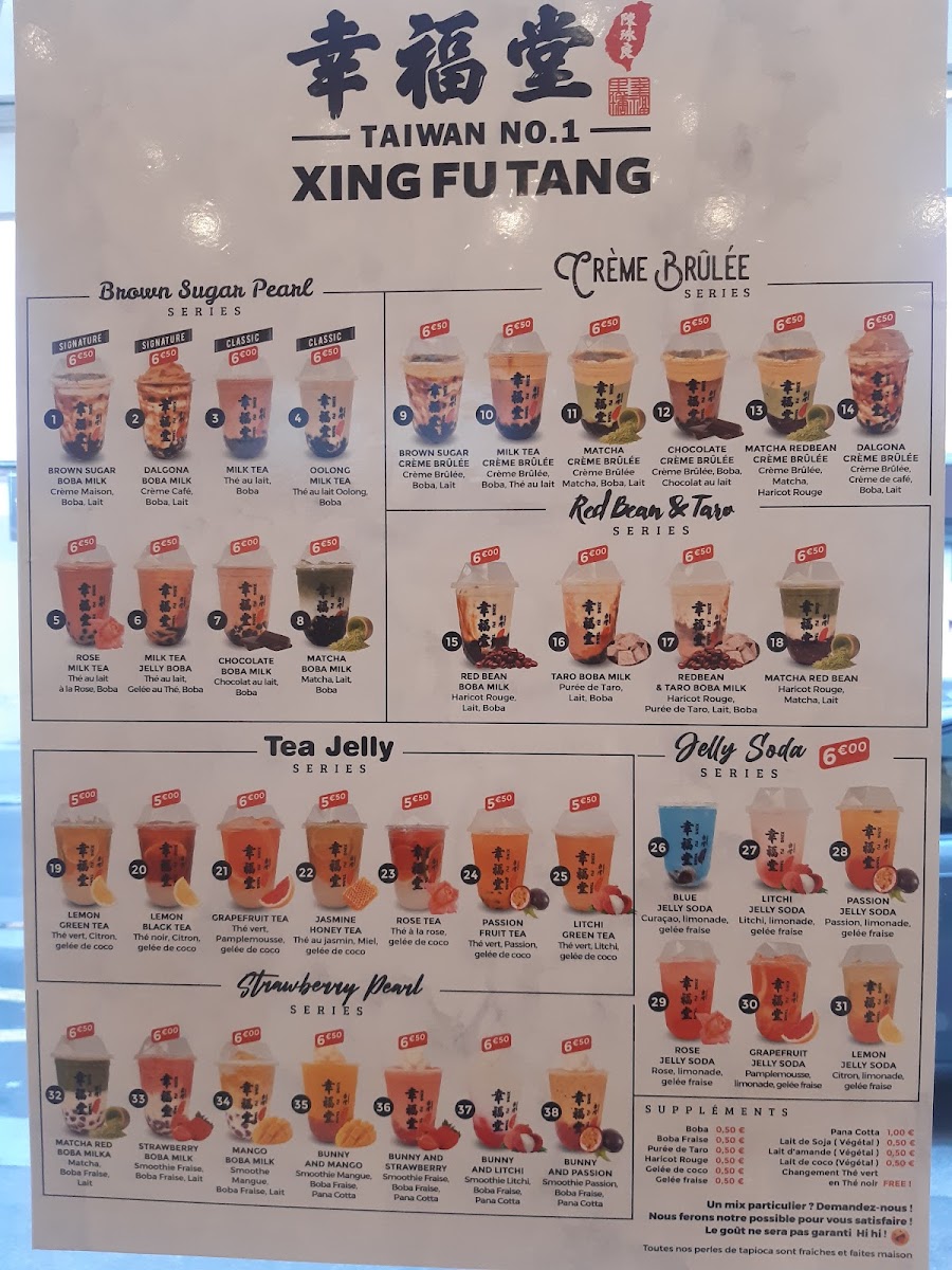 Menu Xing Fu Tang Belleville-8