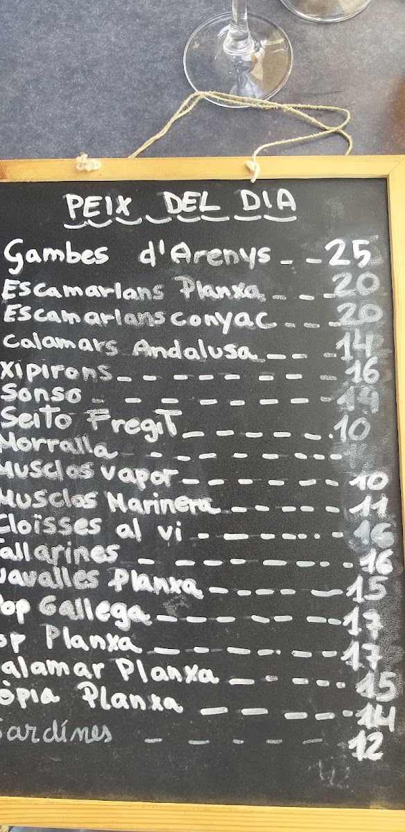 Menu Xiringuito La Perla-10