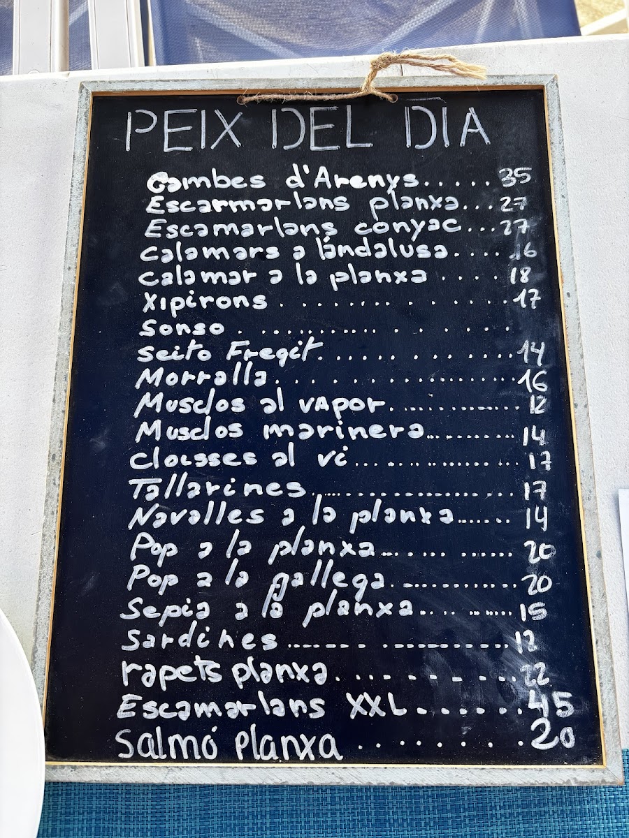 Menu Xiringuito La Perla-4
