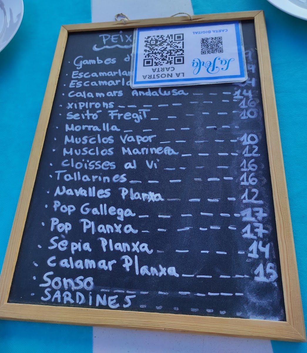 Menu Xiringuito La Perla-8