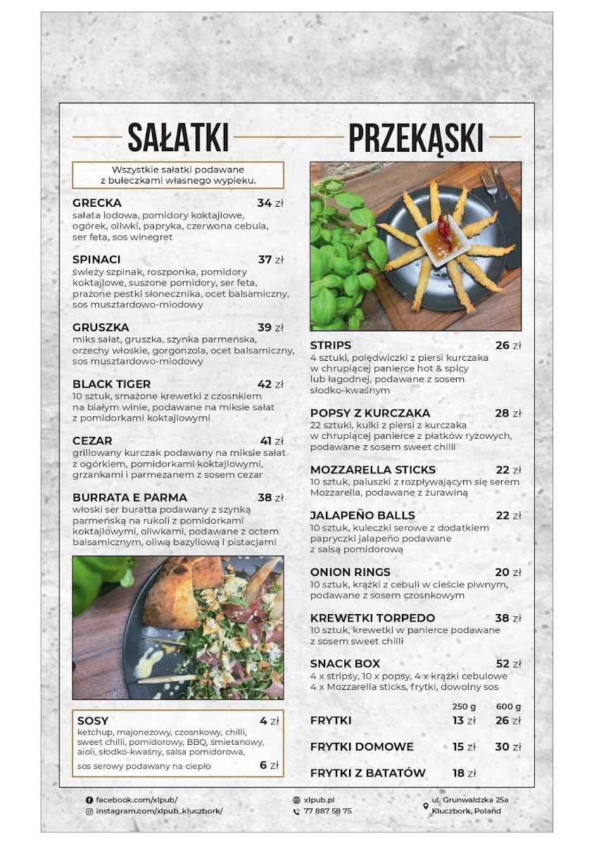 Menu Xl Pub Pizza & Burger-2
