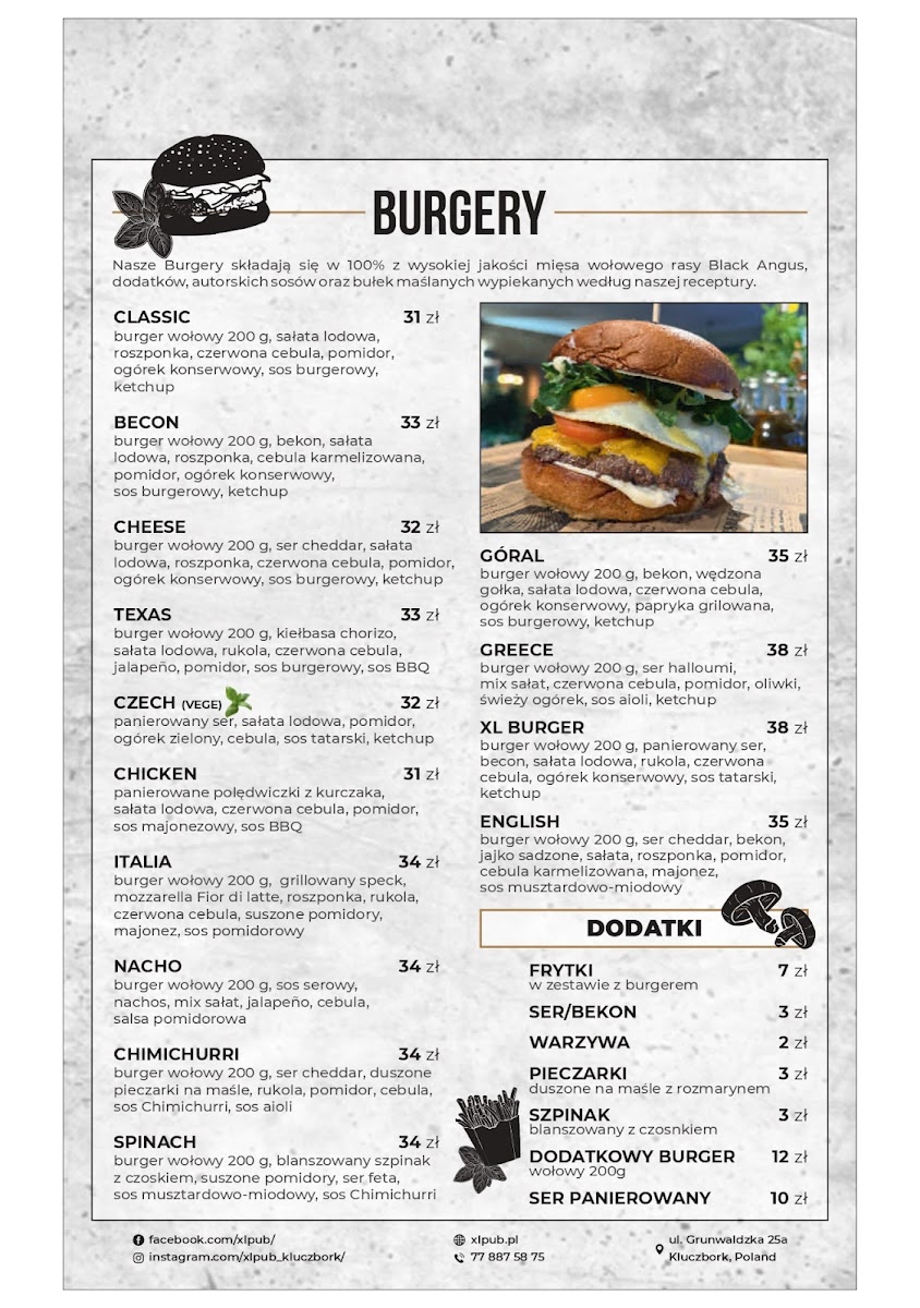 Menu Xl Pub Pizza & Burger-4