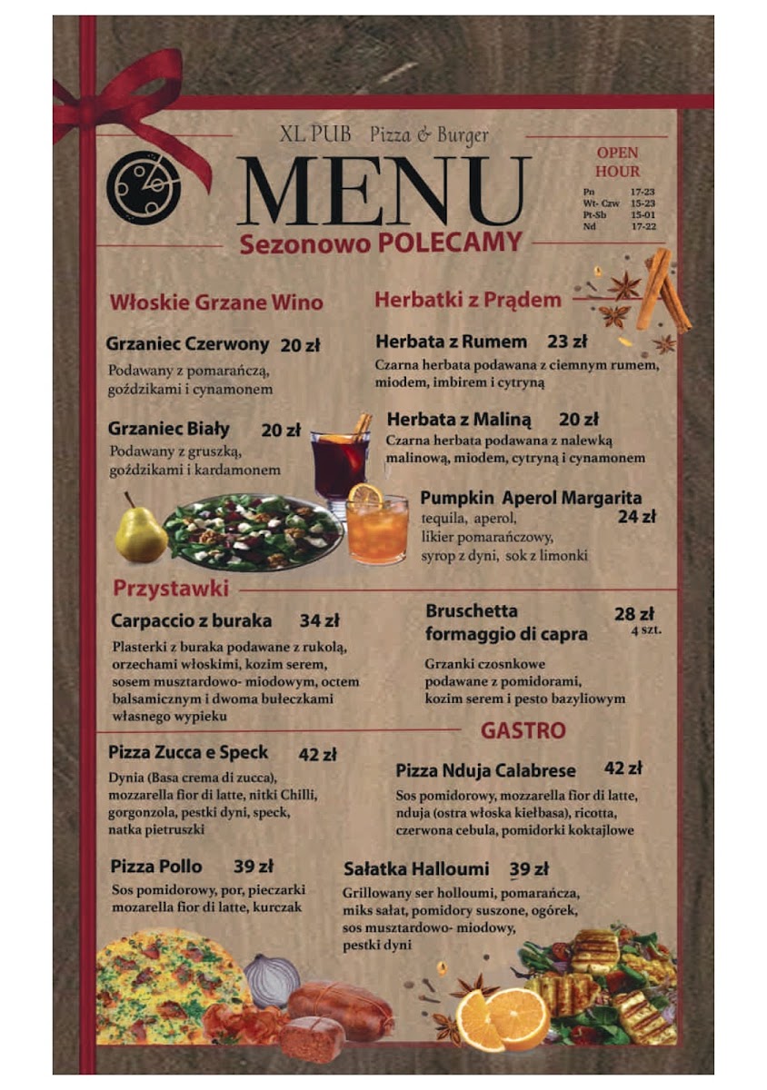 Menu Xl Pub Pizza & Burger-8
