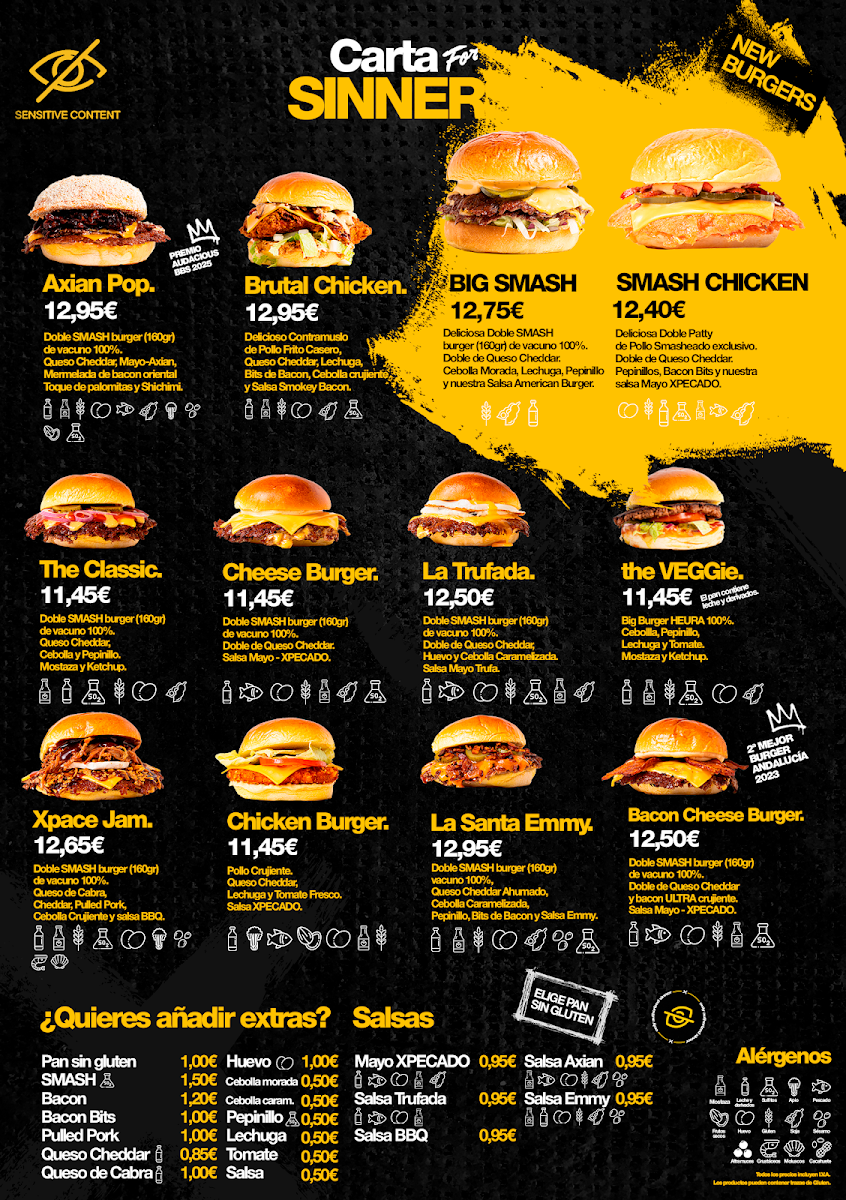 Menu Xpecado Smash Burger Jaén-1