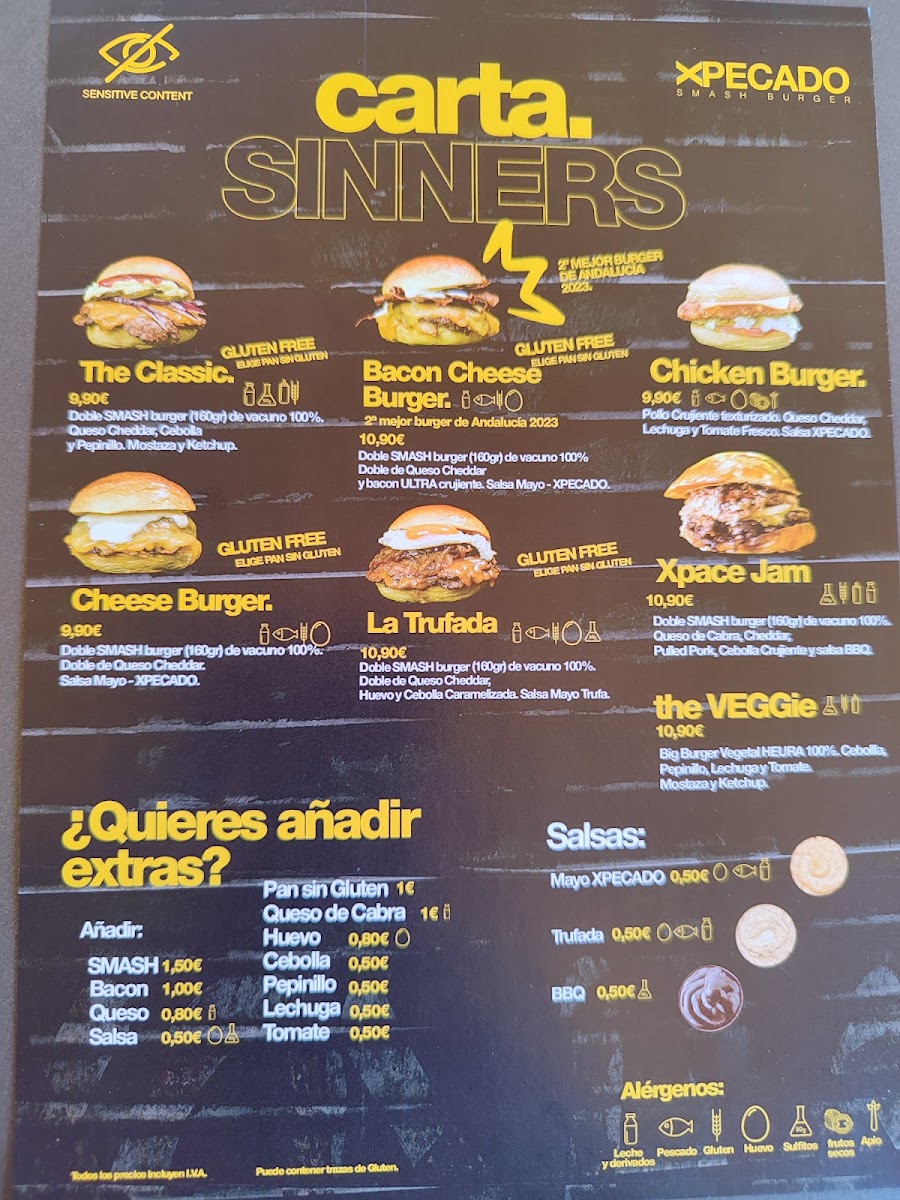 Menu Xpecado Smash Burger Jaén-5