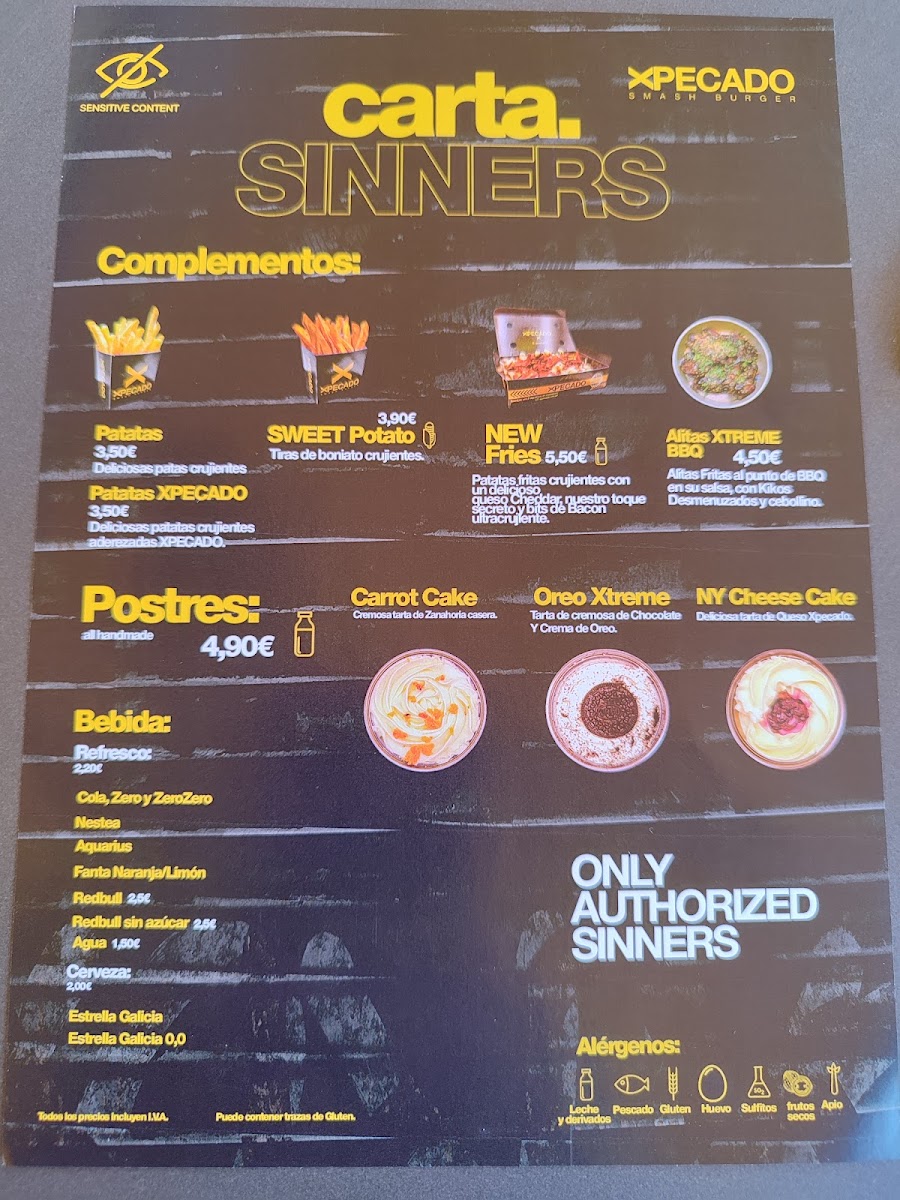 Menu Xpecado Smash Burger Jaén-7