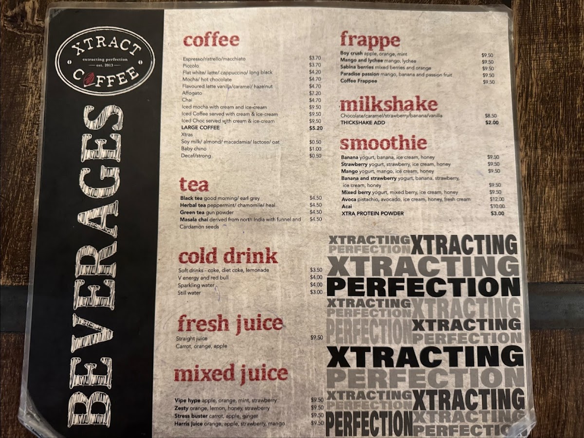 Menu Xtract Coffee-2