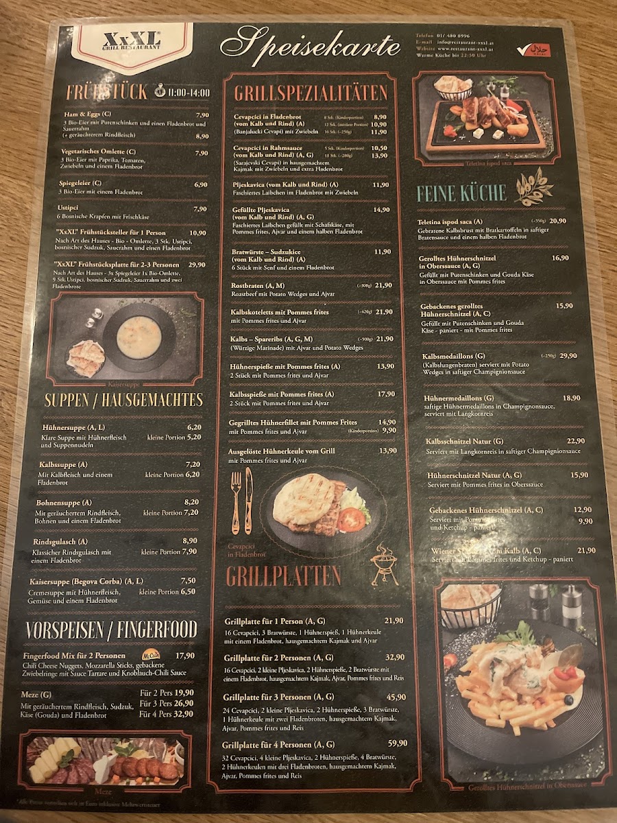 Menu Xxxl Grill Restaurant-9