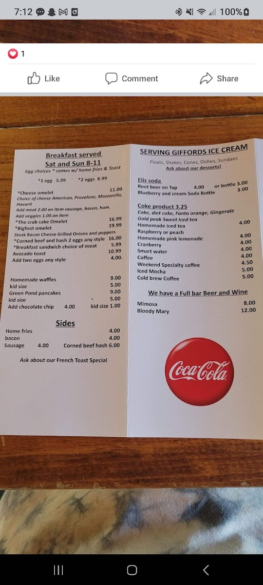 Menu Y-Knot On The Water Gourmet Eatery-3