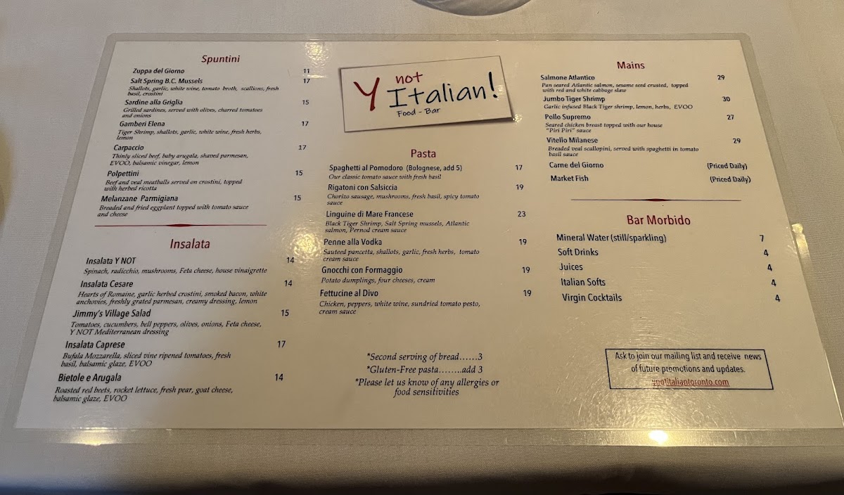 Menu Y Not Italian!-3