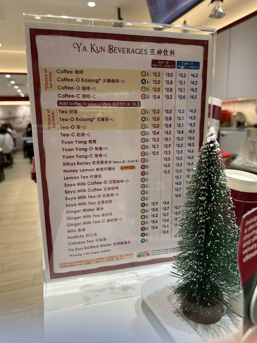 Menu Ya Kun Kaya Toast (Raffles City Shopping Centre)-4