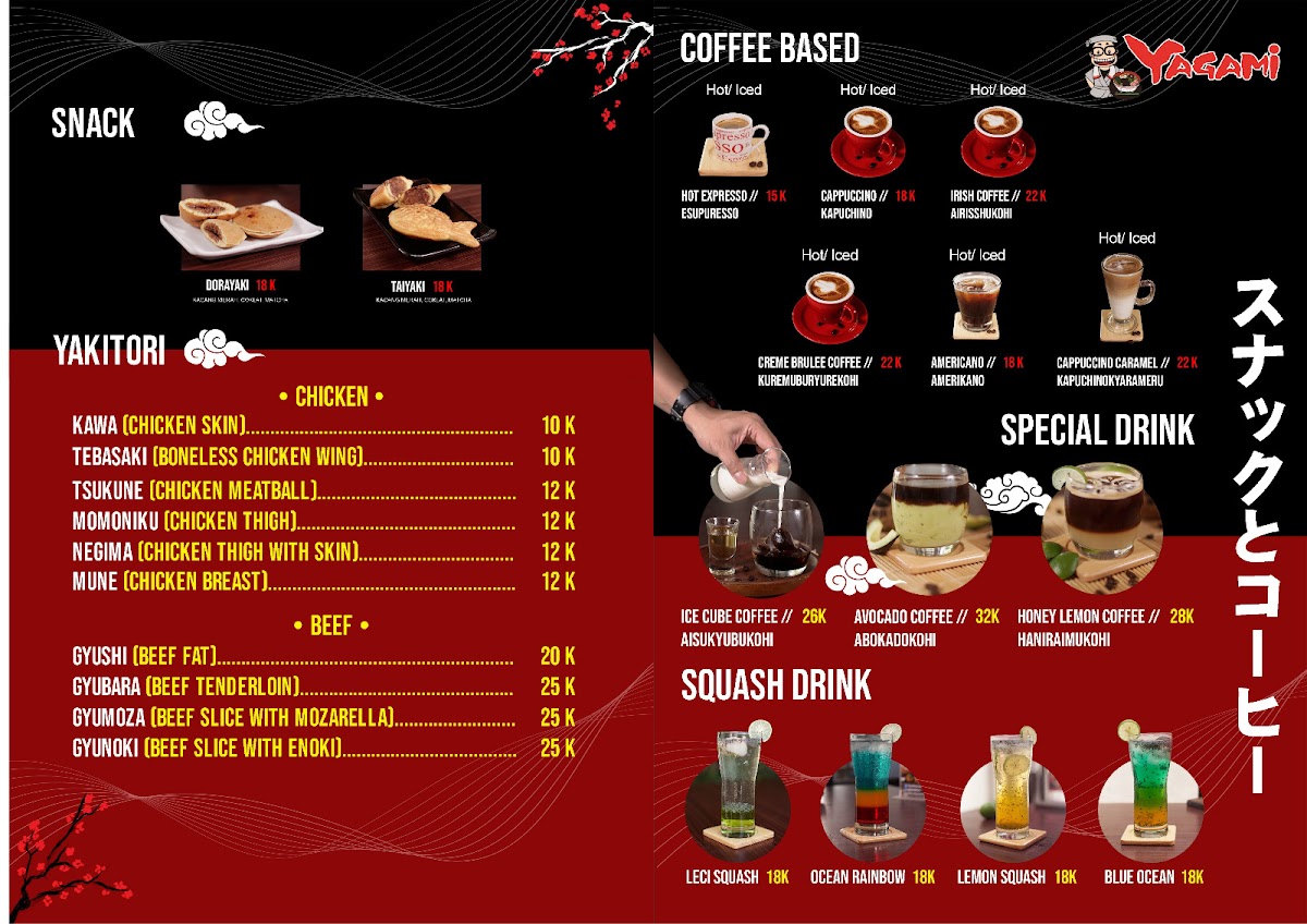 Menu Yagami Ramen House Malang-4