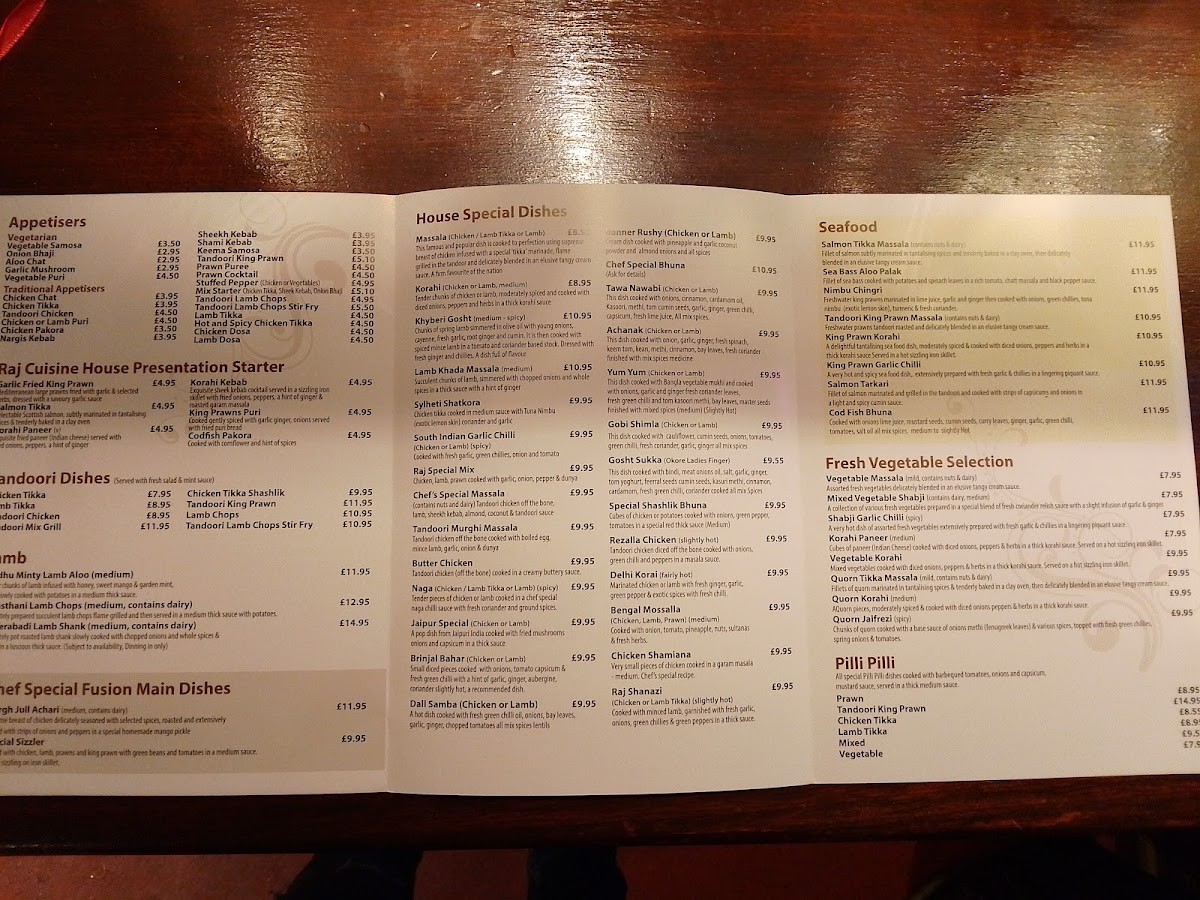Menu Yahak Indian Cuisine-1