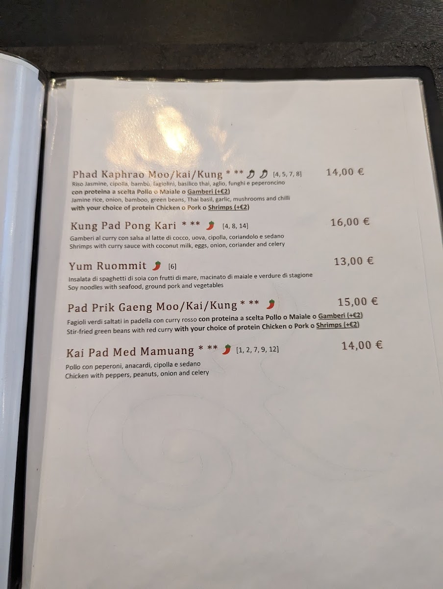 Menu Yaimai Thai Restaurant & Cocktail Bar-6