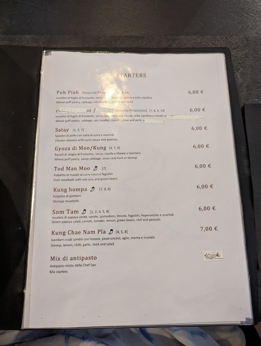 Menu Yaimai Thai Restaurant & Cocktail Bar-9