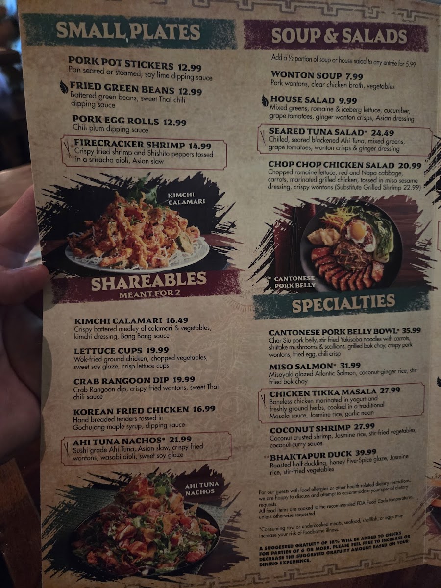 Menu Yak & Yeti Restaurant-10