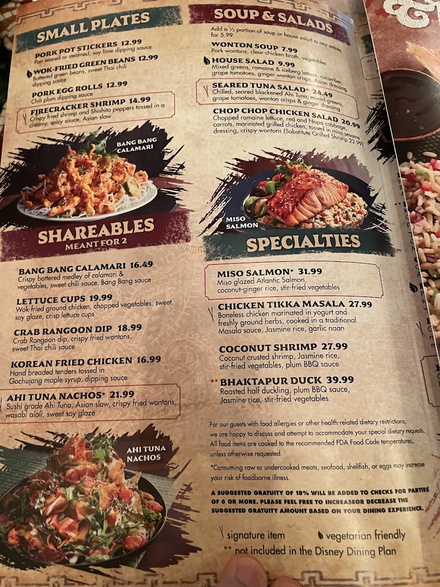 Menu Yak & Yeti Restaurant-4