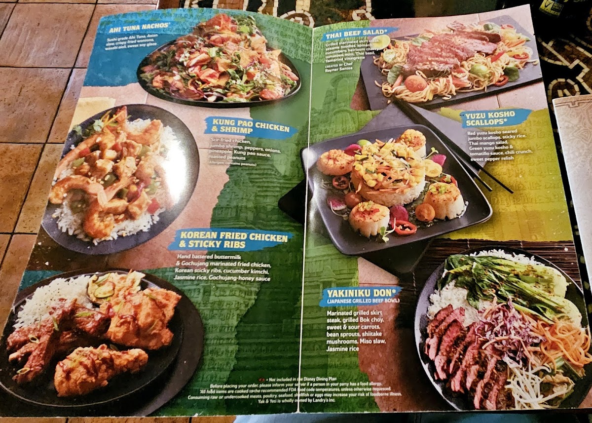 Menu Yak & Yeti Restaurant-5