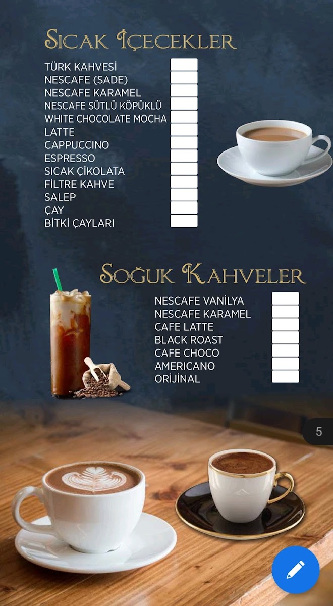 Menu Yakamoz Keyf-I Balık-1