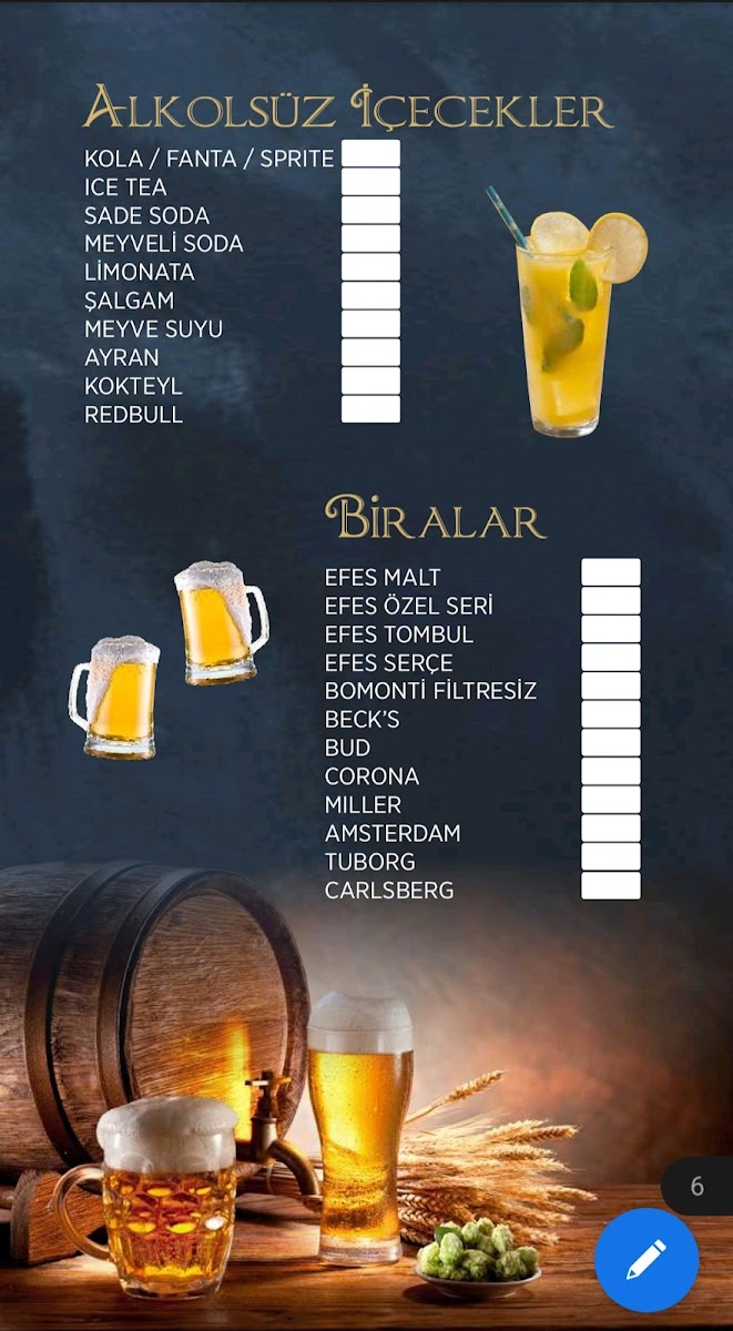 Menu Yakamoz Keyf-I Balık-3