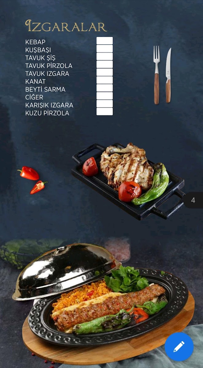 Menu Yakamoz Keyf-I Balık-7