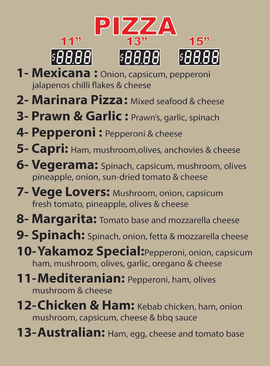 Menu Yakamoz Turkish Cuisine-10