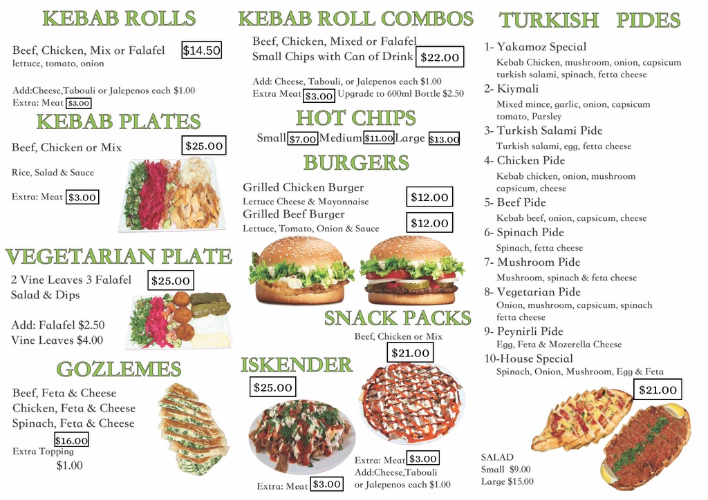 Menu Yakamoz Turkish Cuisine-2