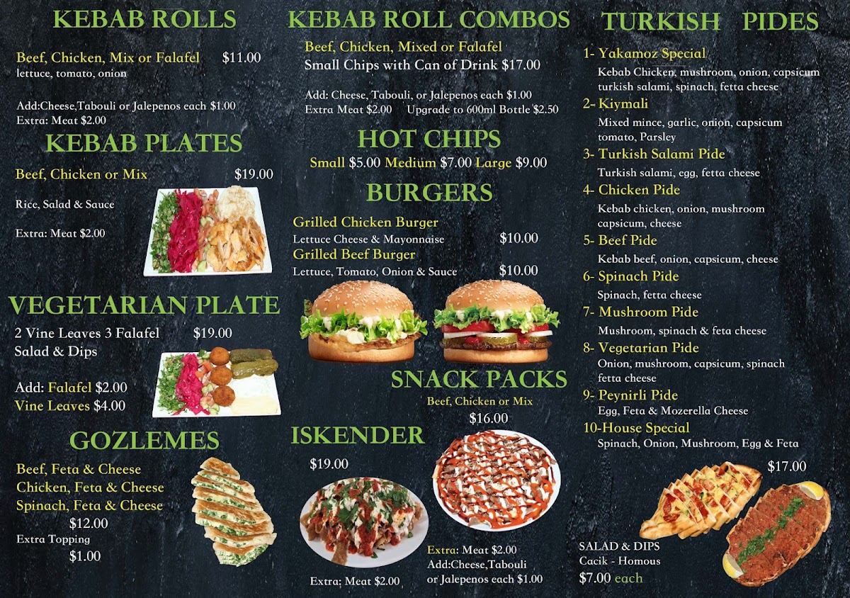 Menu Yakamoz Turkish Cuisine-5