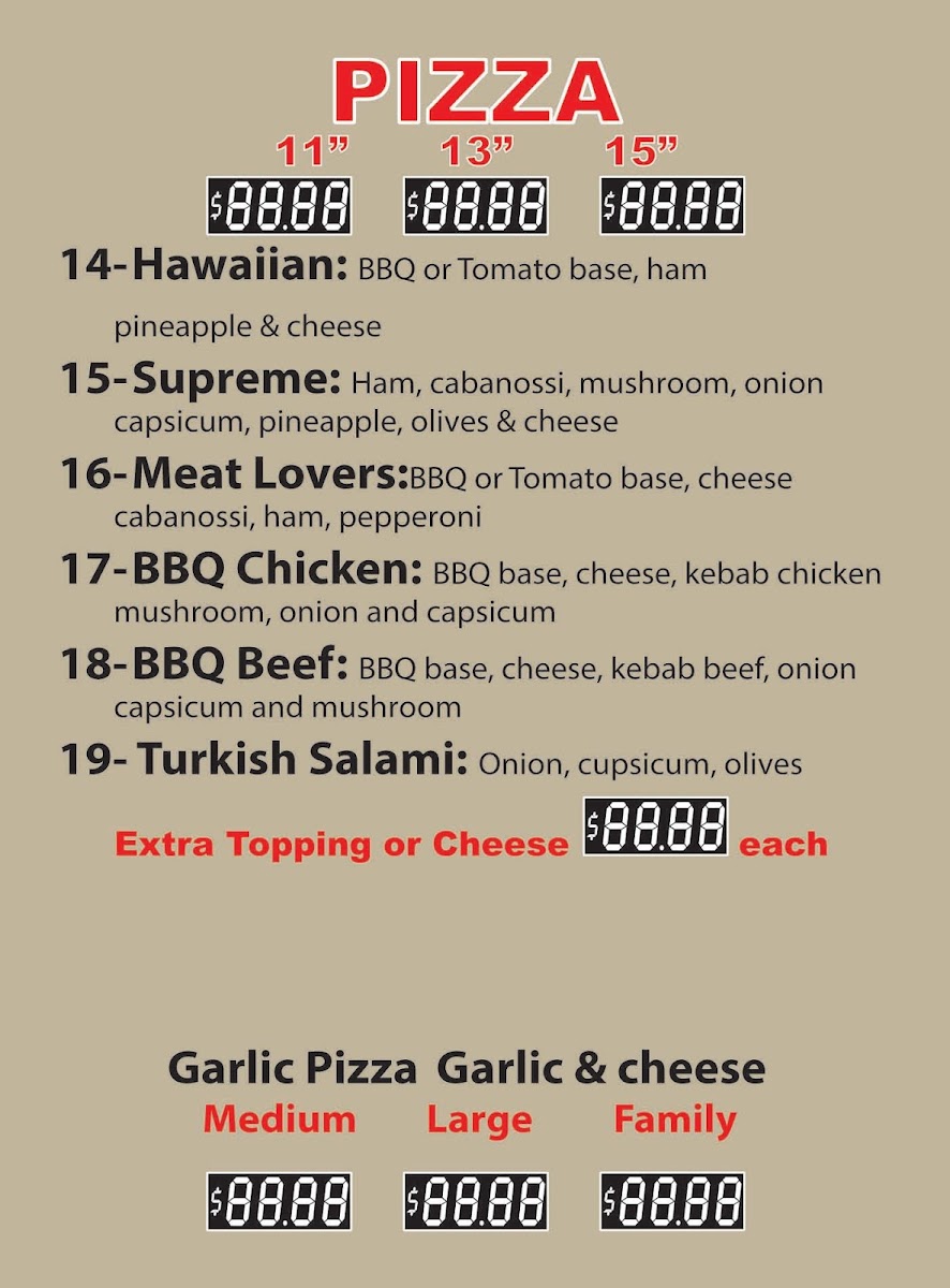 Menu Yakamoz Turkish Cuisine-9