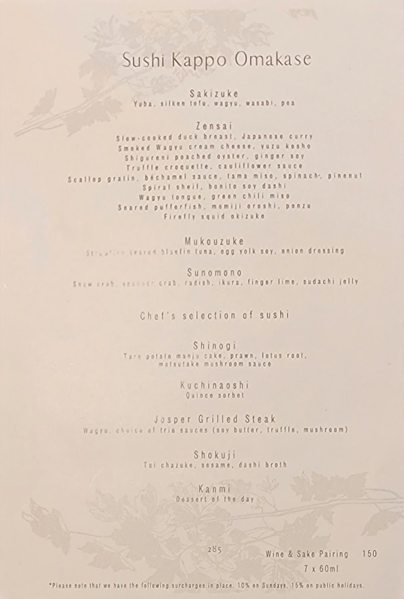 Menu Yakikami South Yarra-1
